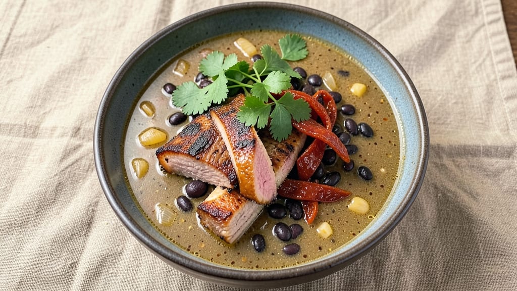 Black Bean Soup With Pork Recipe: Smoky Cumin and Chorizo Depth in One Pot