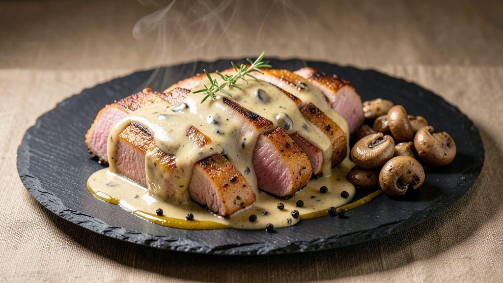 Pork Tenderloin Slow Cooker Recipe With Cream Mushrooms: Ultra-Tender Shreds in One Pot