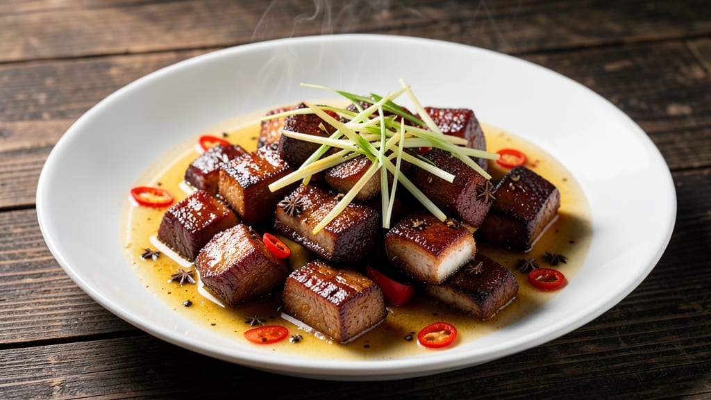Braised Pork Belly Recipe Singapore: Fragrant Coconut and Lemongrass Simmered to Melting Tenderness