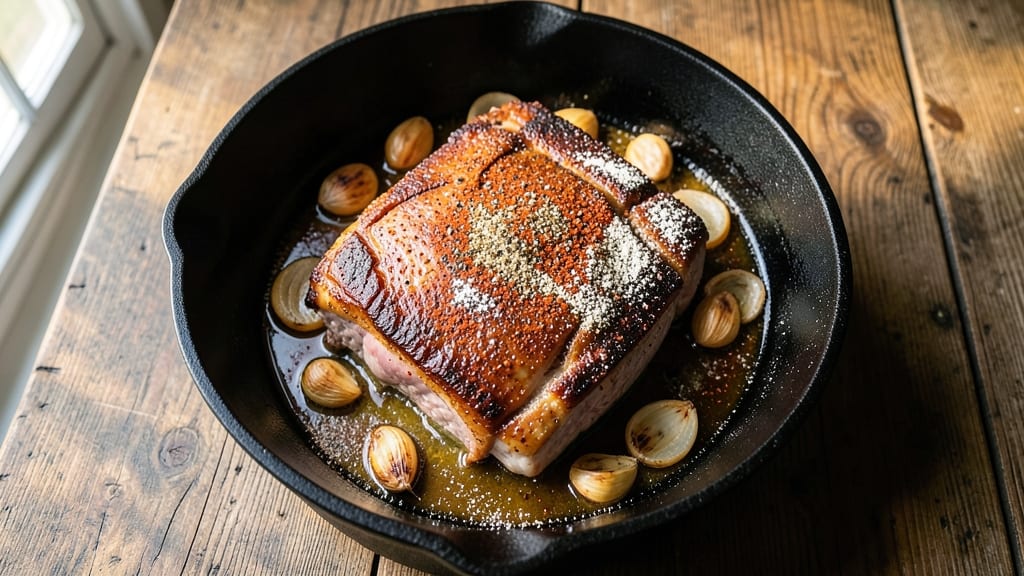 Boneless Pork Shoulder Roast Recipe Dutch Oven: Dutch Oven Crispy Bark Meets Fork-Tender Shreds
