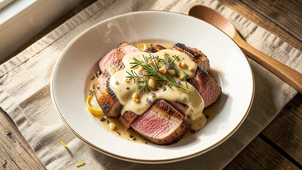 Blue Apron Pork Tenderloin Recipe: Herb-Butter Sear With Juicy Pink Centers