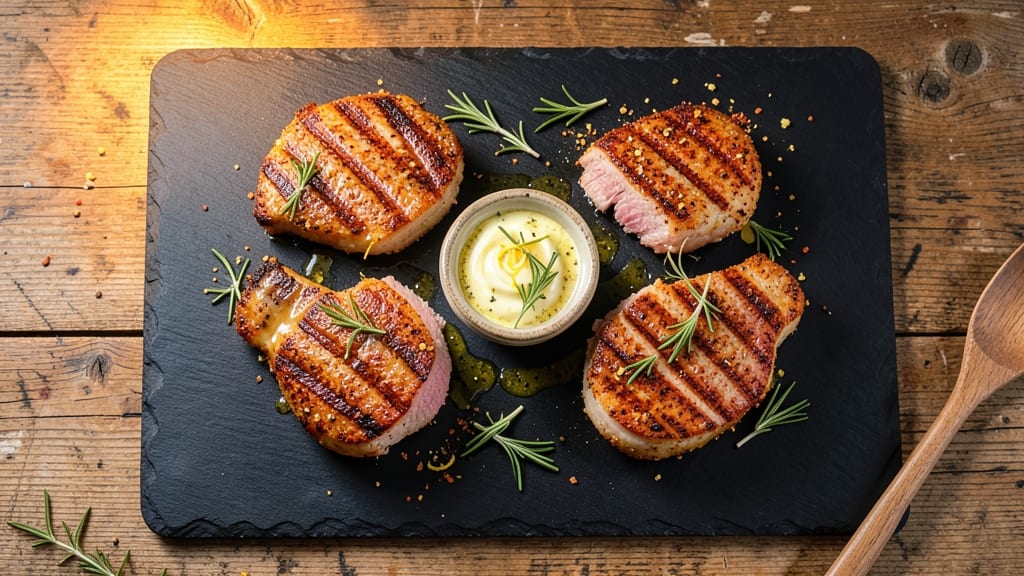 Pork Chops On George Foreman Grill Recipe: Juicy Pink Centers With Minimal Cleanup