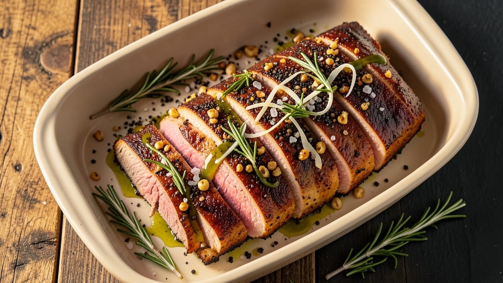 Baked Boneless Pork Loin Recipe: Juicy Pink Centers Guaranteed in 45 Minutes
