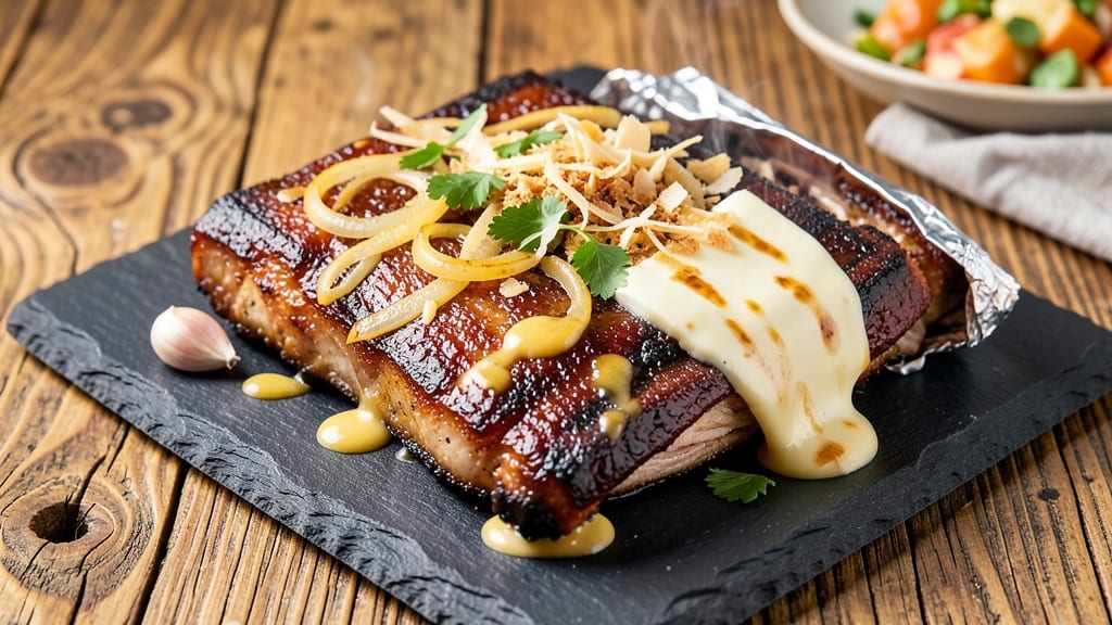 Pork Ribs in Foil Recipe: Smoky, Melty Cheese Crust That Sticks to Every Bite