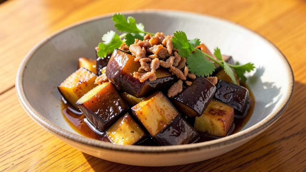 Braised Eggplant With Minced Pork Recipe: Rich Umami Sauce That Caramelizes Eggplant