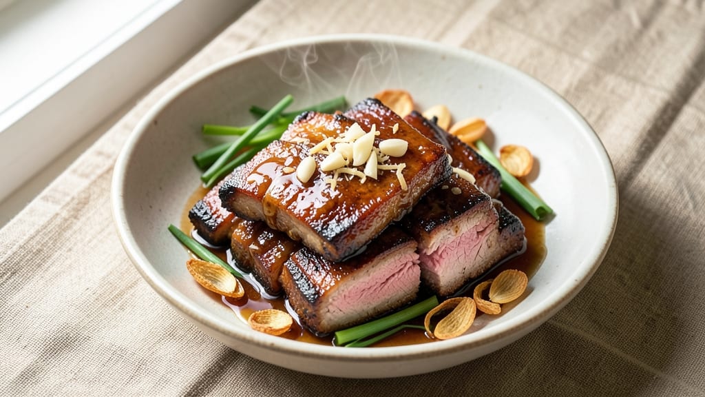 Boneless Asian-Style Country Pork Ribs Recipe: Sweet-Chili Glaze Locks in Juicy Tenderness