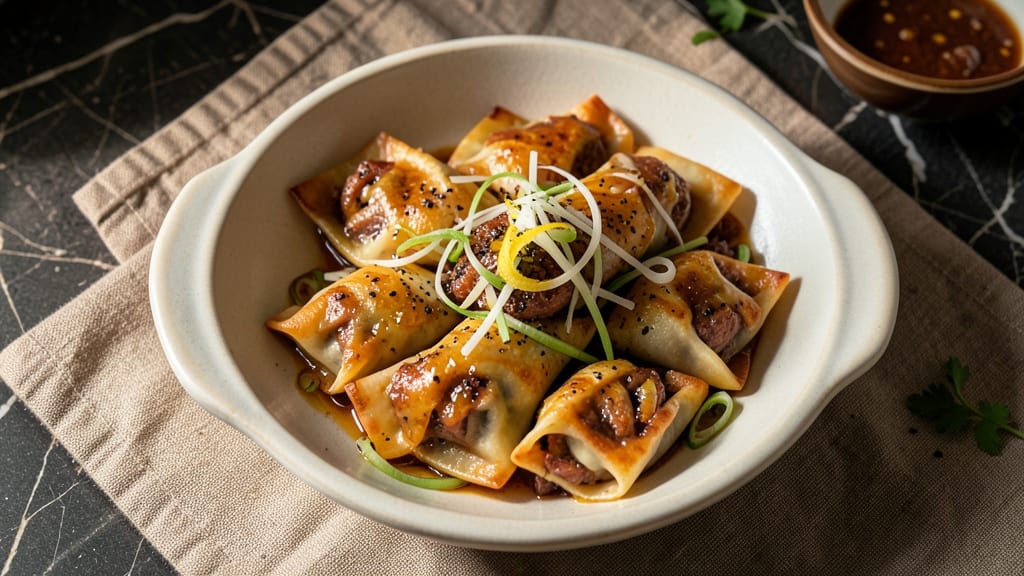 Baked Pork Wonton Recipe: Crispy Edges and Silky Filling Magic
