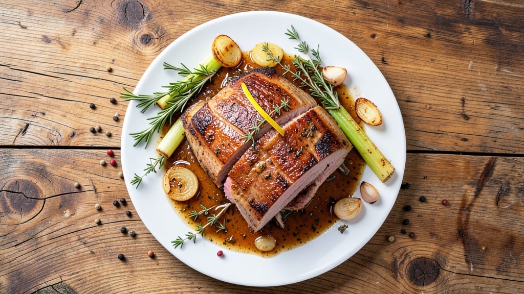 Bone-In Pork Roast Recipe: Ina Garten's Crispy Celery Crown Triumph