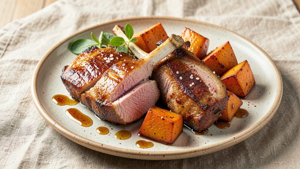 Baked Pork Chops and Sweet Potatoes Recipe: One-Pan Dinner With Caramelized Sweetness