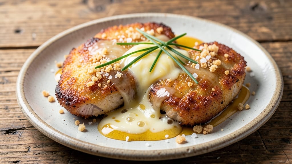 Cheesy Pork Cutlet Recipe: Crispy Golden Crust with Melty Cheese Inside