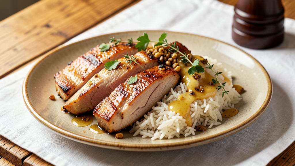 Boneless Pork Chops And Rice Recipe: One-Pan Garlic Butter Sear and Fluffy Grains