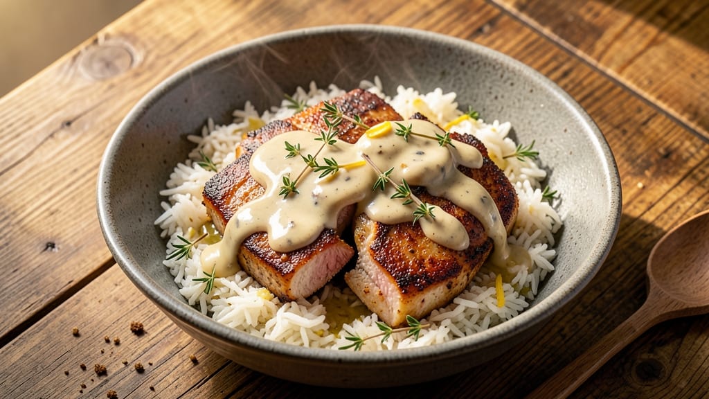 Campbell's Soup Pork Chops and Rice Recipe: One-Pot Meal with Creamy Tomato Base