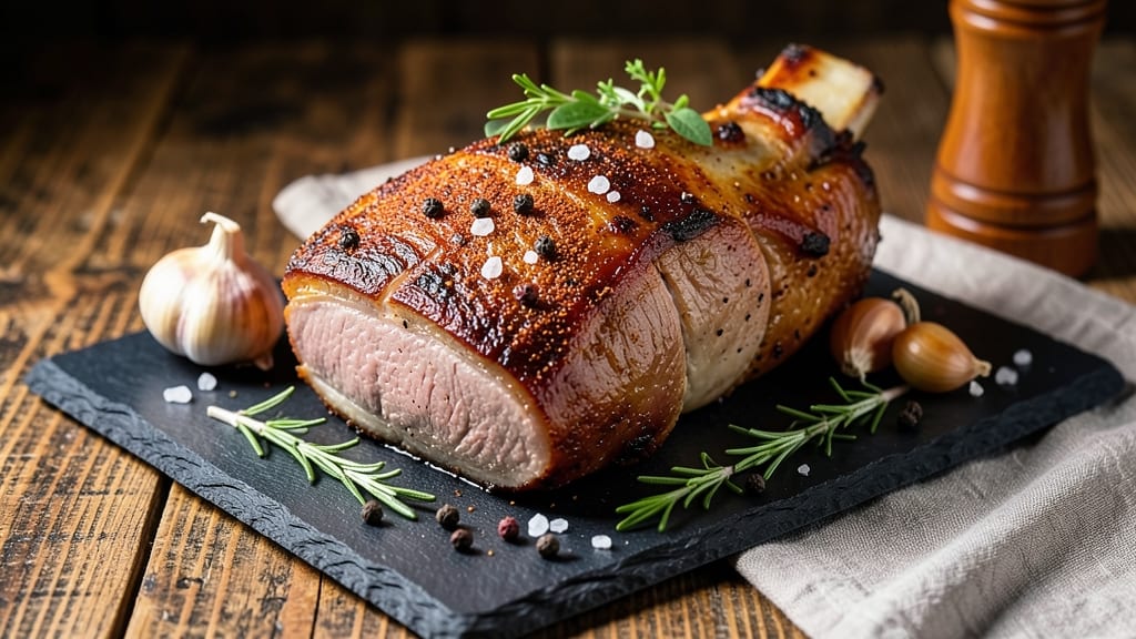 Bone-In Pork Loin End Roast Recipe: Smoky Bark and Juicy Pink Centers