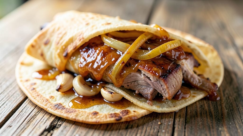 Cafe Rio Sweet Pork Burrito Recipe: Crunchy Tortilla Wrapped Bliss
