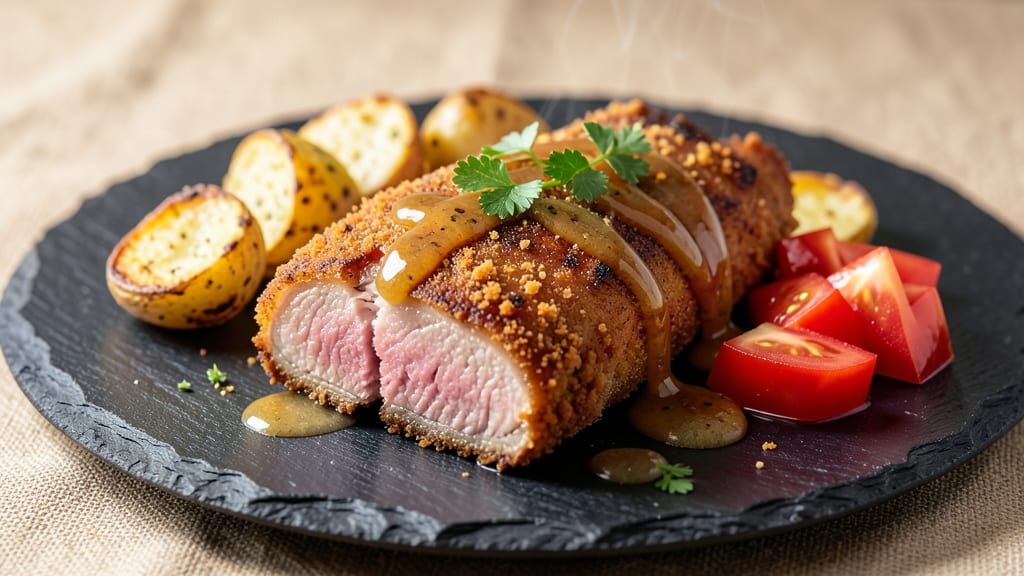 Baked Breaded Pork Tenderloin Recipe: Crispy-Gold Crust, Juicy Hearts in 35 Minutes