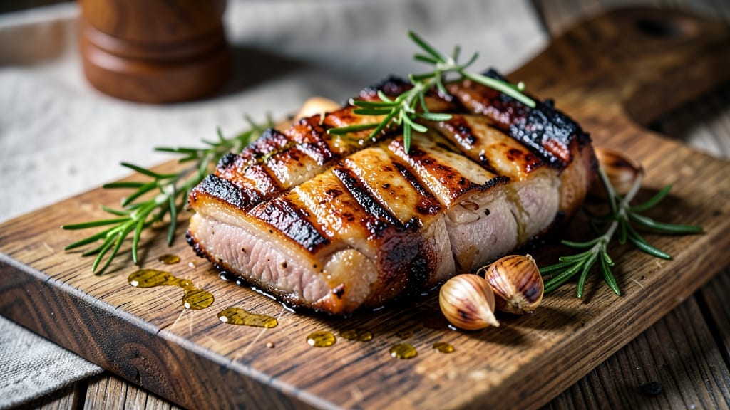 Pork Belly Grill Recipe: Smoky Char and Juicy Pink Hearts