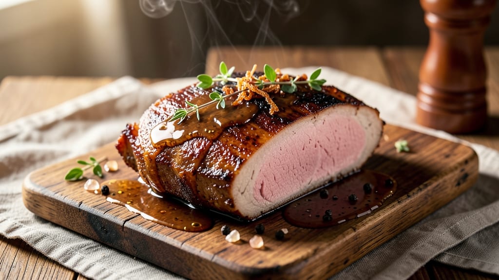 Bourbon Pork Roast Recipe: Smoky-Sweet Glaze That Caramelizes Every Bite