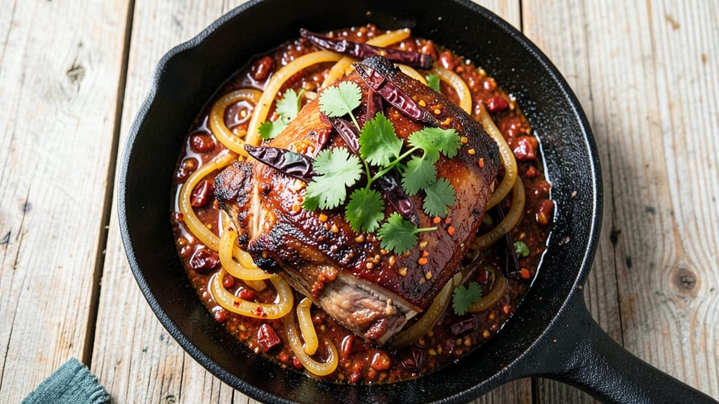 Authentic Mexican Pork Chili Recipe: Smoky Chipotle Heat With Crunchy Toppings