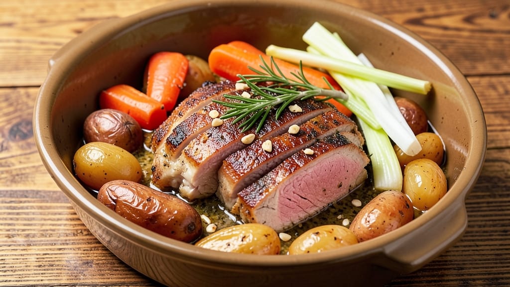 Crock Pot Pork Tenderloin and Vegetables Recipe: One-Pot Meal with Minimal Prep