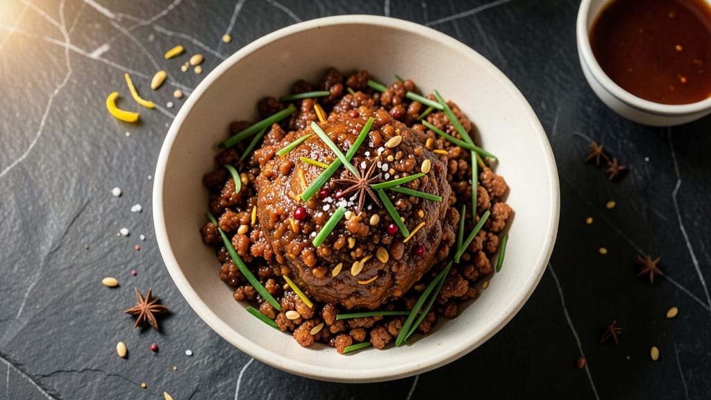 Bao Bun Pork Filling Recipe: Five-Spice Ground Pork with Aromatic Garlic Chives
