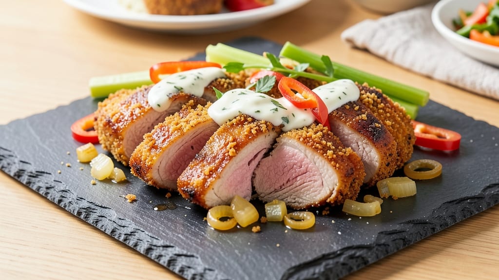 Betty Crocker's Pork Chop Supreme Recipe: Creamy Celery Crown Crunch Over Tender Shreds