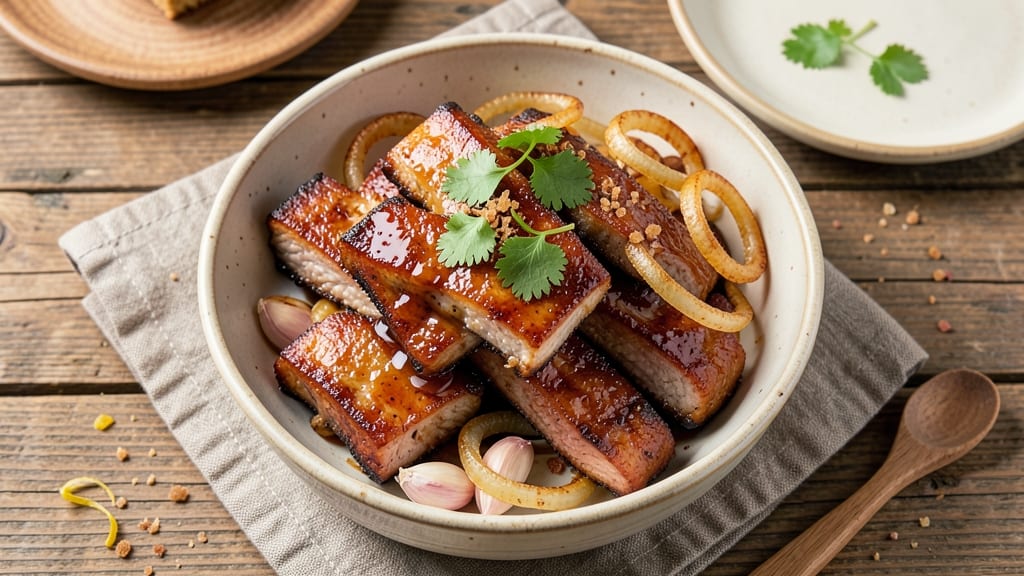 Boneless Country Style Pork Ribs Recipe in Air Fryer: Crispy-Edged Shreds in Half the Time