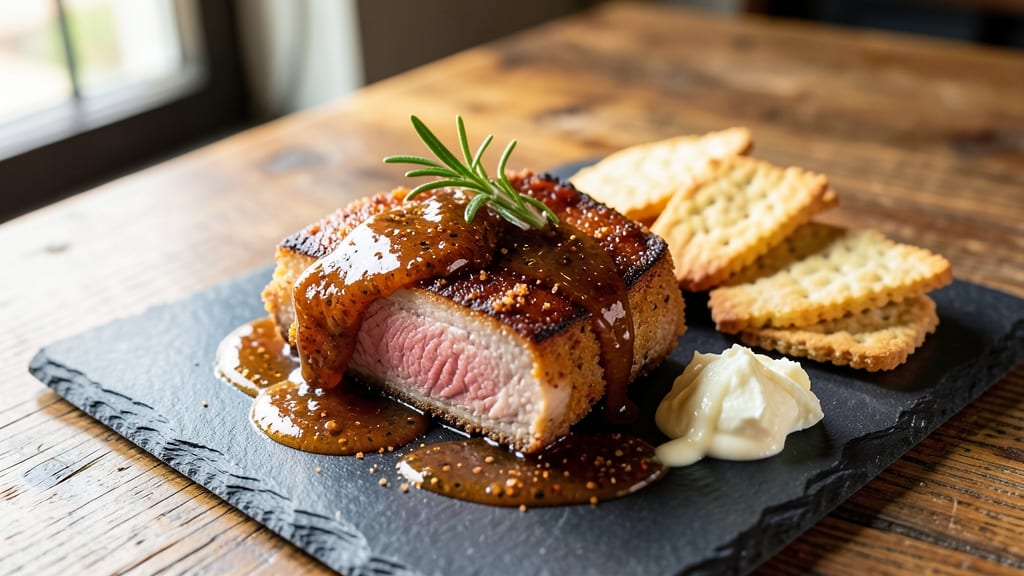Calhoun's Ale Pork Chops Recipe: Smoky Malted Beer Crust Over Juicy Pink Cores