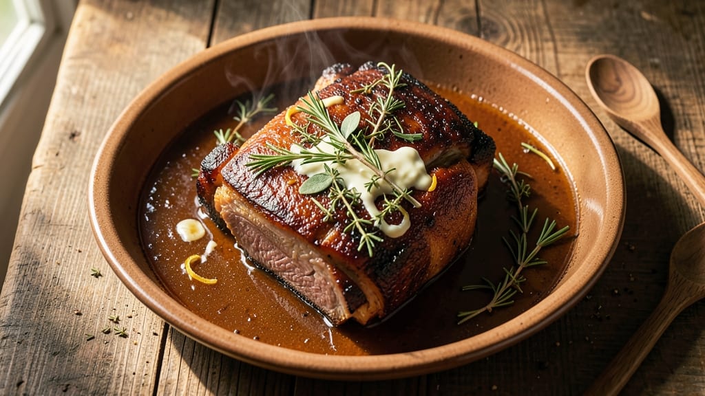 Berkshire Pork Roast Recipe: Herb-Butter Crust Meets Silky Shreds