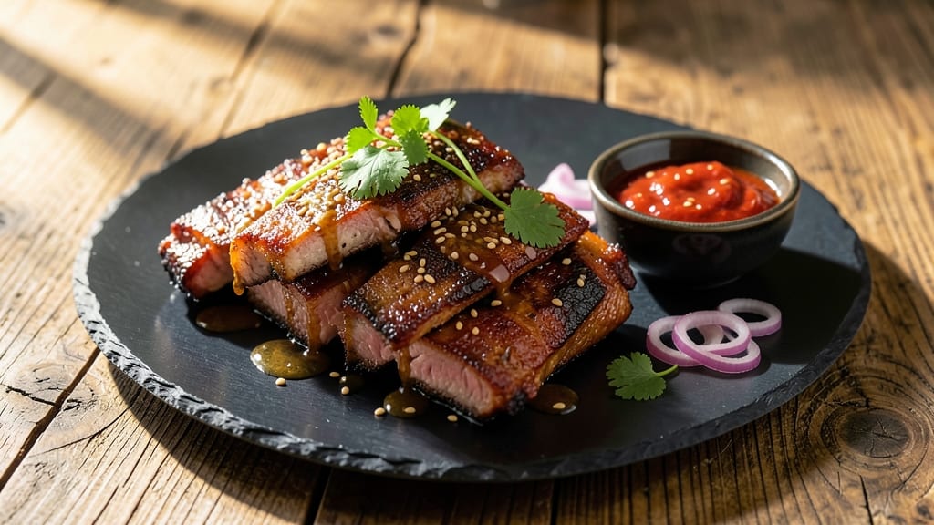 Miso Glazed Pork Ribs Recipe: Smoky-Sweet Umami Crunch in 3 Hours