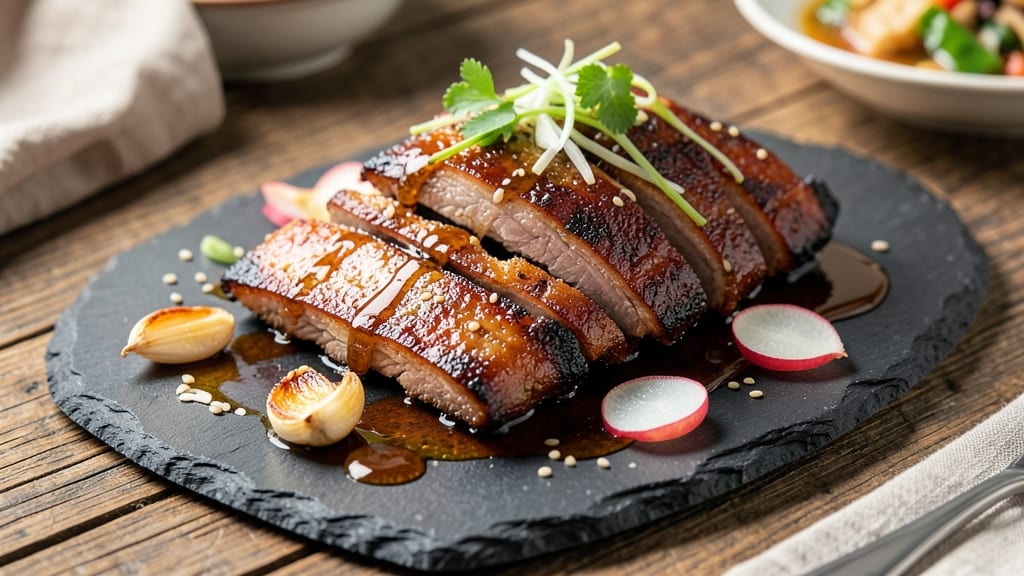 Pork Ribs Recipe Chinese Style: Five-Spice Glazed Crunch Over Silky Shreds