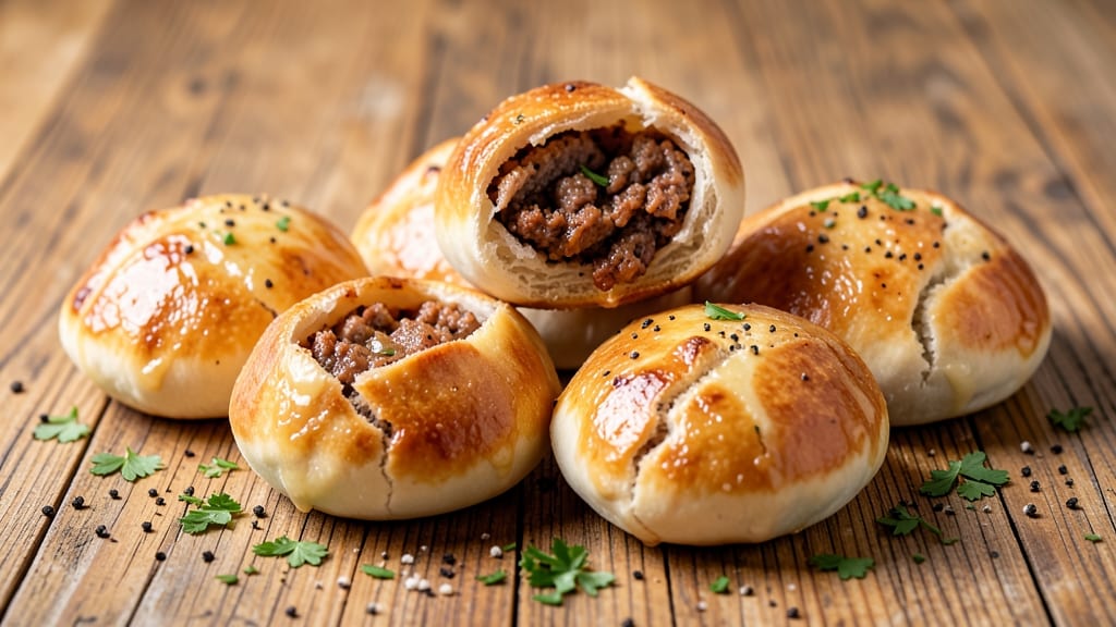 Baked Pork Empanadas Recipe: Flaky Crust Hugs Savory Filling