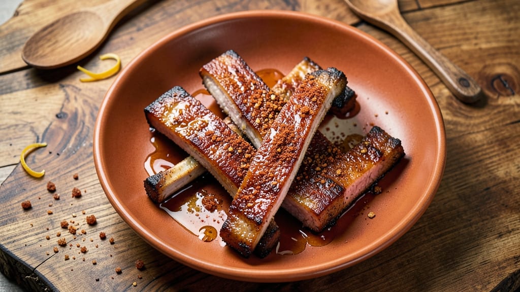 Country Style Pork Ribs Recipe Without BBQ Sauce: Sweet Vinegar-Braised Bark for No-Sauce Smokiness
