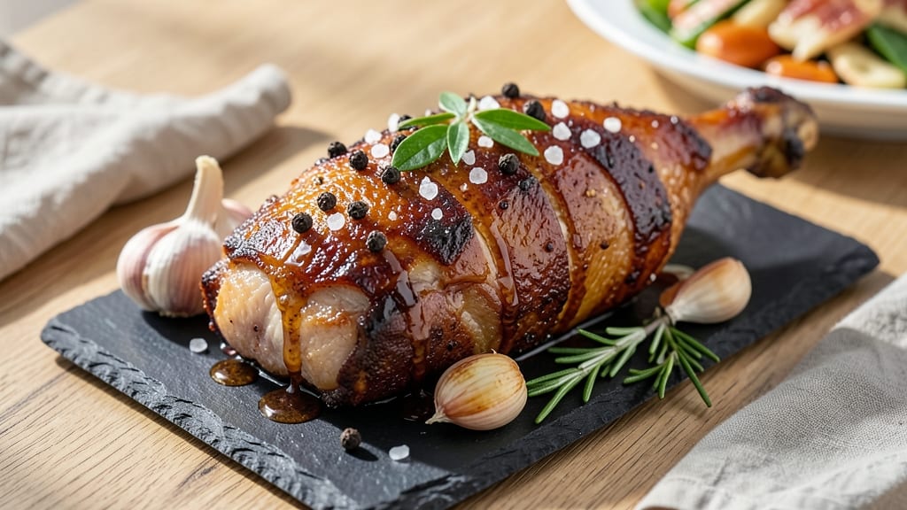 Bake Pork Leg Recipe: Slow-Roasted Crispy Bark and Juicy Shreds