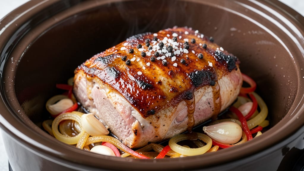 Boneless Rib End Pork Roast Slow Cooker Recipe: Fall-Apart Richness Without the Pit
