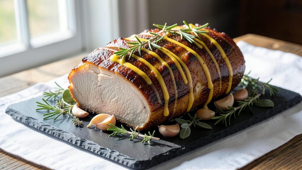 Boneless Pork Loin Rib Half Roast Recipe: Herb-Infused Crust Meets Juicy Pink Centers