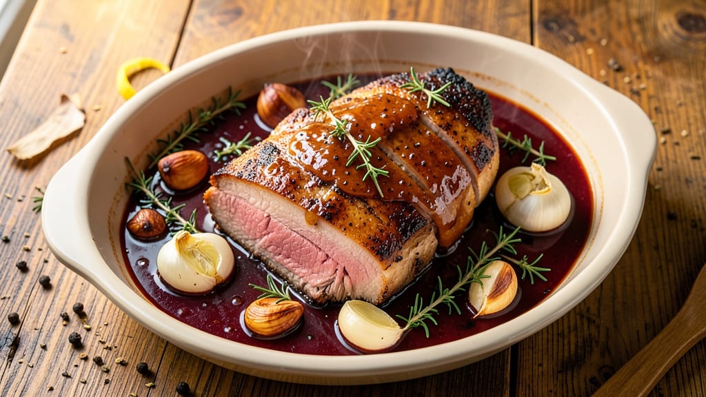 Boneless Boston Butt Pork Roast Recipe: Clockwork Brine for Juicy Pink Hearts