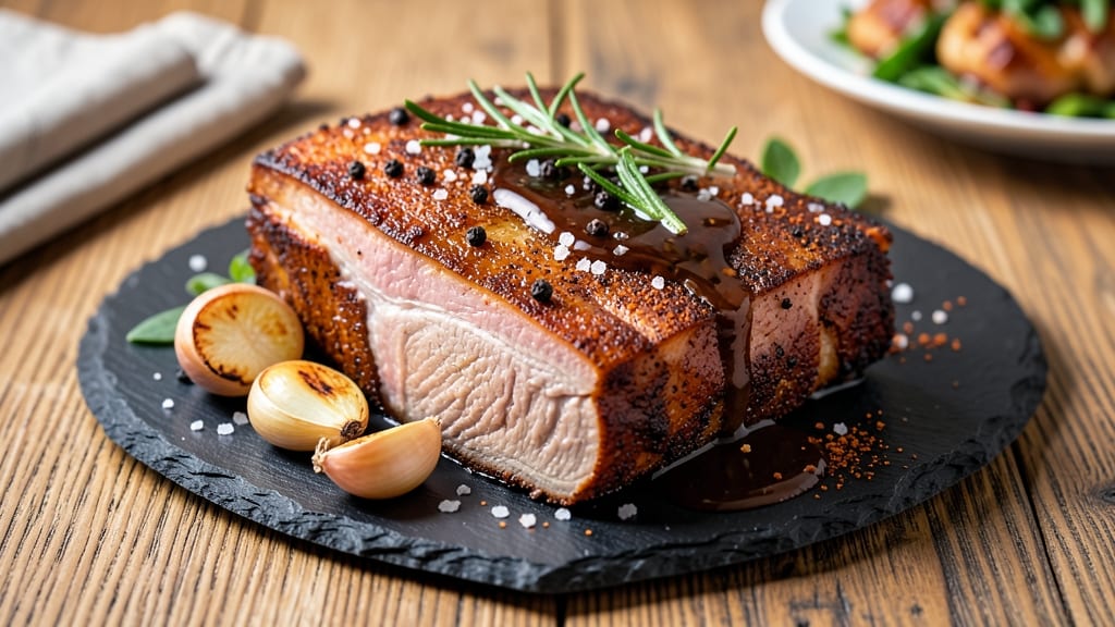 Bobby Flay's Pork Shoulder Recipe: Smoky Bark and Juicy Pink Hearts