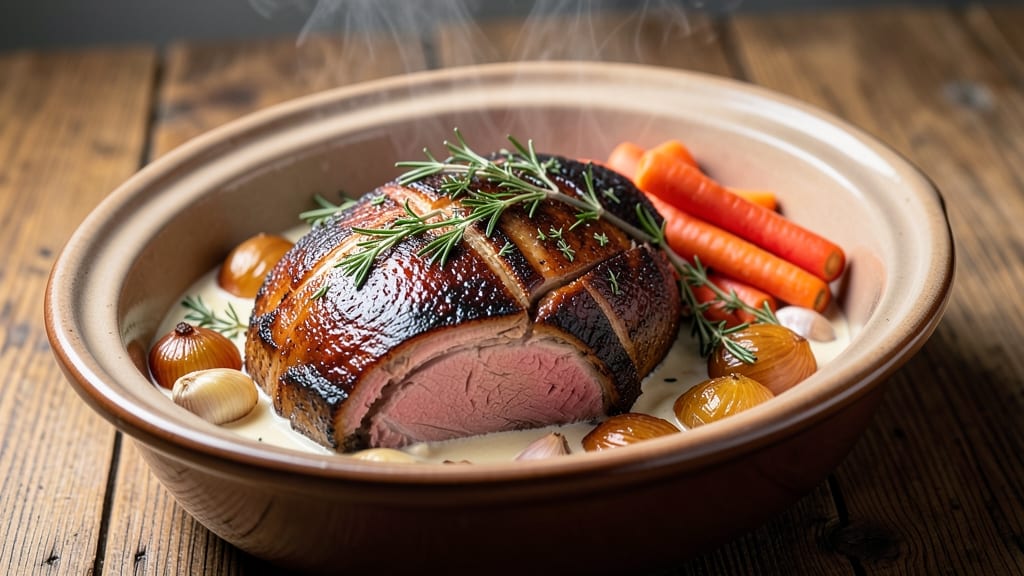 Chef's Prime Slow Cooker Pork Roast Recipe: Clockwork Sear Locks in Juicy Pink Hearts