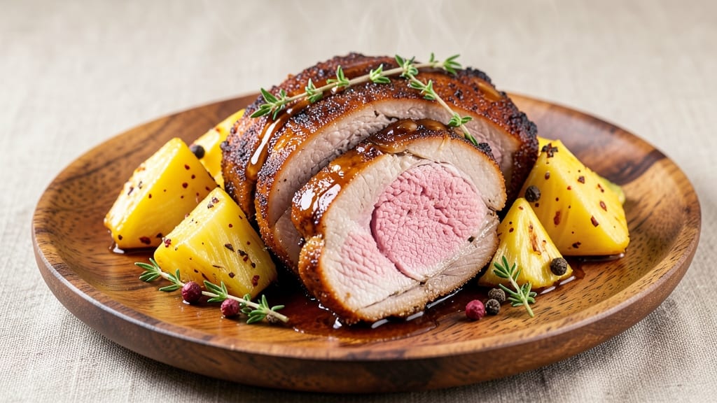 Caribbean Dove Pork Recipe: Spiced Rum and Pineapple Braised Magic