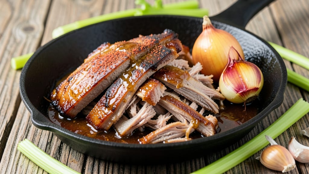 Camp Chef Pulled Pork Recipe: Smoky-Sweet Bark With Celery Crown Crunch