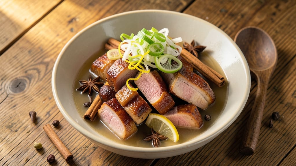 Cantonese Pork Soup Recipe: Fragrant Five-Spice Broth Meets Silky Shreds