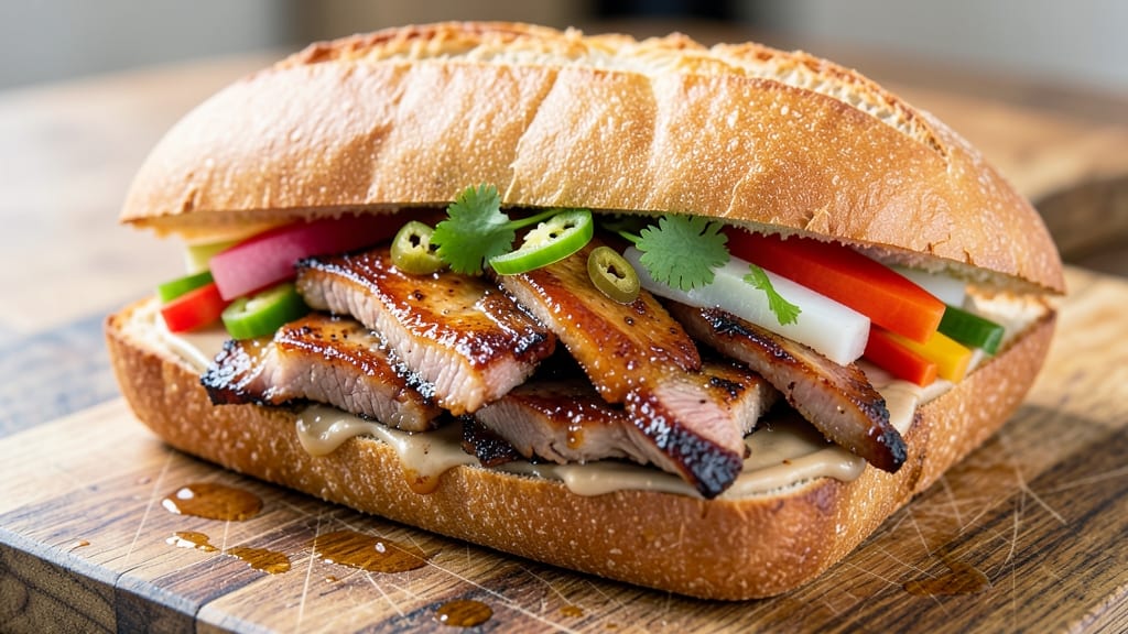 Banh Mi Roast Pork Recipe: Vietnamese-Style Crunch and Smoky Sweetness