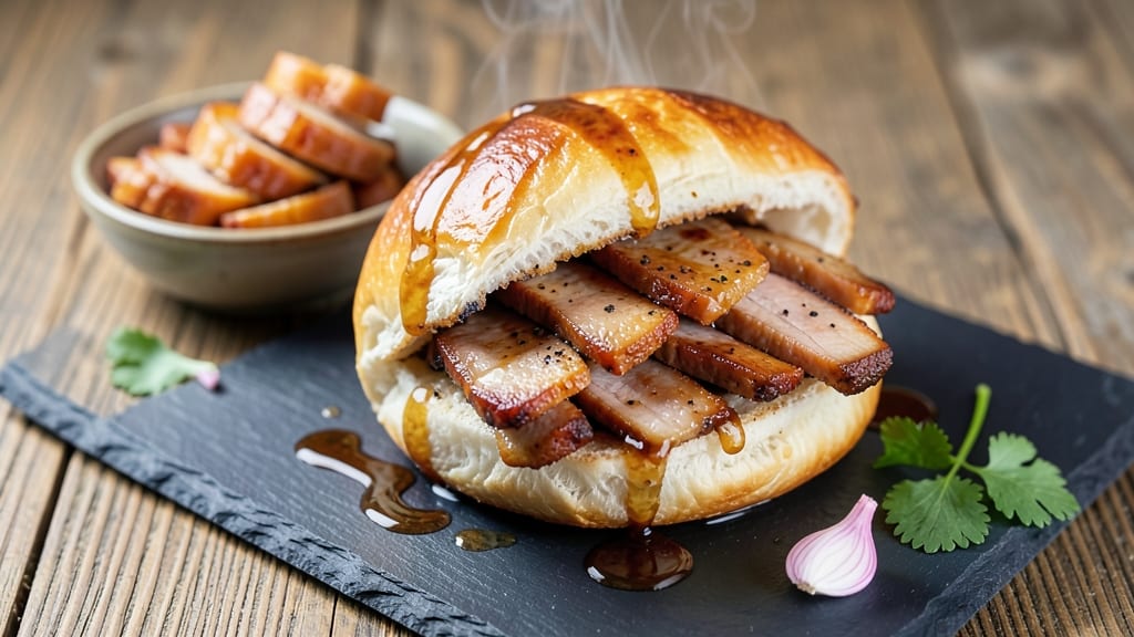 Char Siu Pork Bun Recipe: Five-Spice Glazed Bun Filling With Pillowy Steam