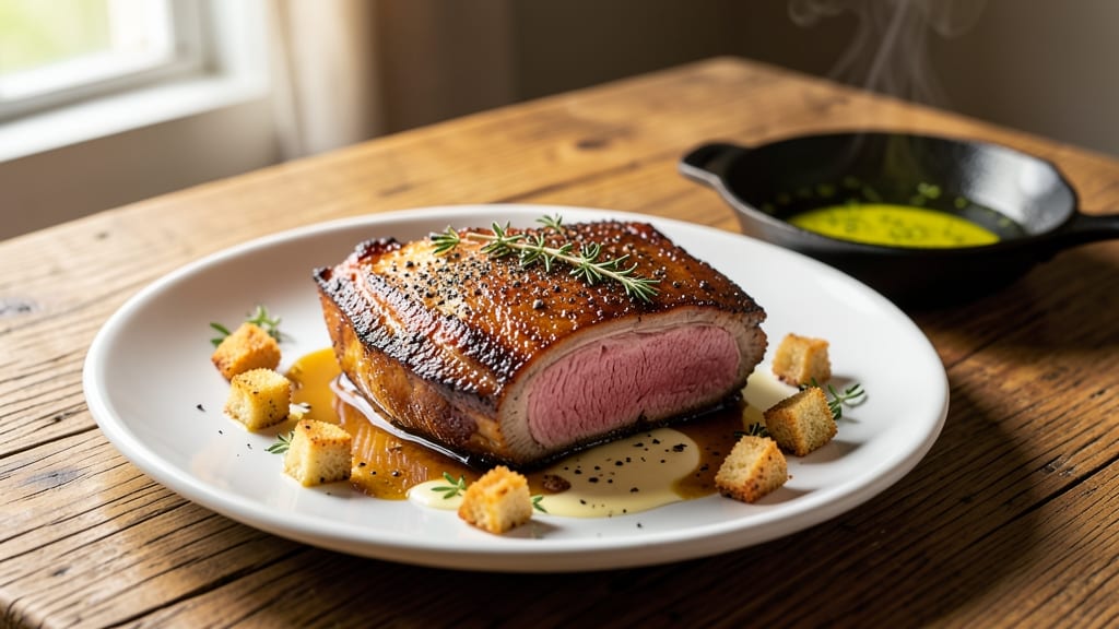 Bone-In Berkshire Pork Chop Recipe: Crispy Bark and Juicy Pink Centers