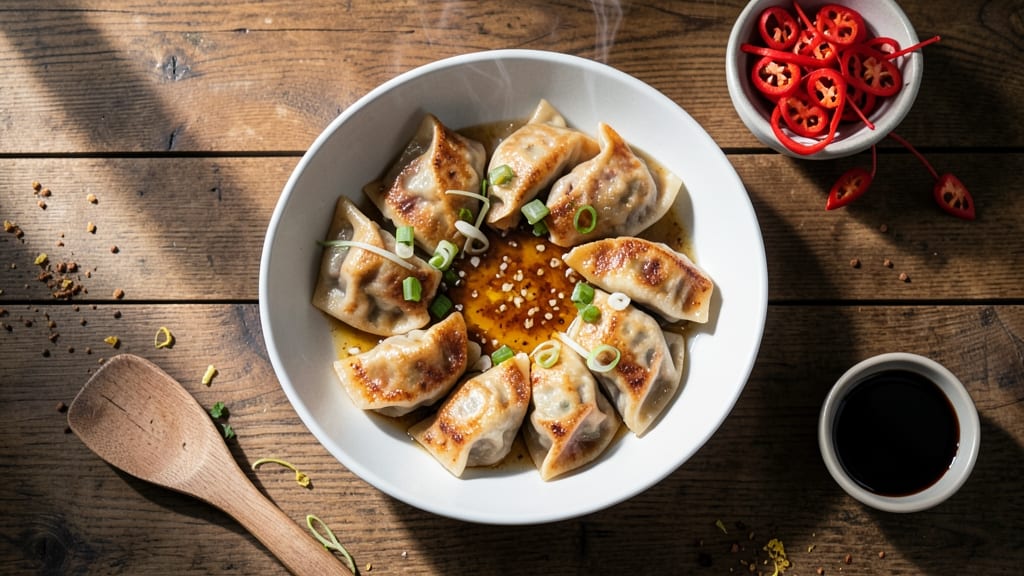 Authentic Pork Gyoza Recipe: Crispy Pan-Fried Dumplings With Silky Fillings