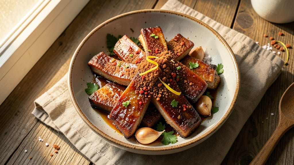Air Fry Pork Spare Ribs Recipe: Clockwork Sear for Juicy Pink Centers Without the Wait